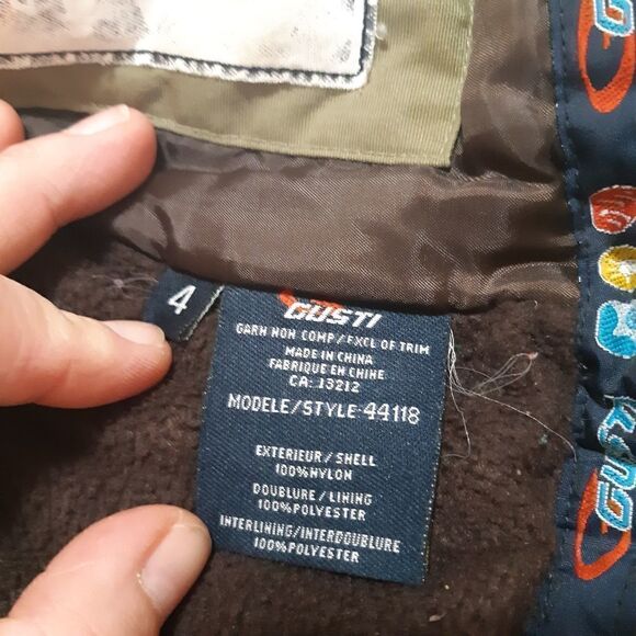Boys Detachable hoodie Gusti size 4 Jacket/Coat - Picture 6 of 8